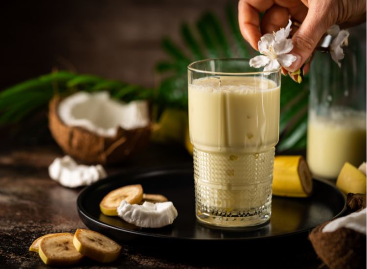 Cocktail Banane et Noix de Coco
